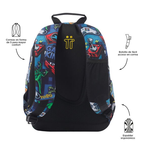 Totto Mochila Gommas - Gamertag