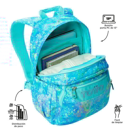 Totto Mochila Gommas - Glitter