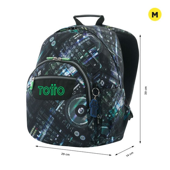 Totto Mochila Gommas - Mixer Black