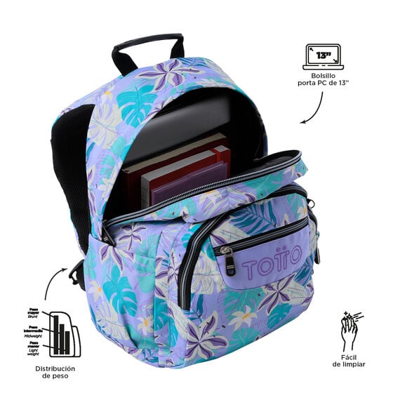 Totto Mochila Gommas - Morado