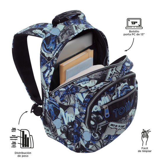 Totto Mochila Gommas - Motto