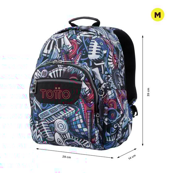 Totto Mochila Gommas - Musika