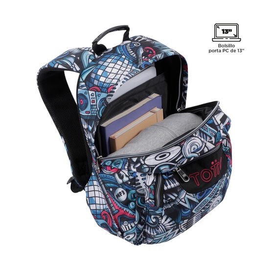 Totto Mochila Gommas - Musika