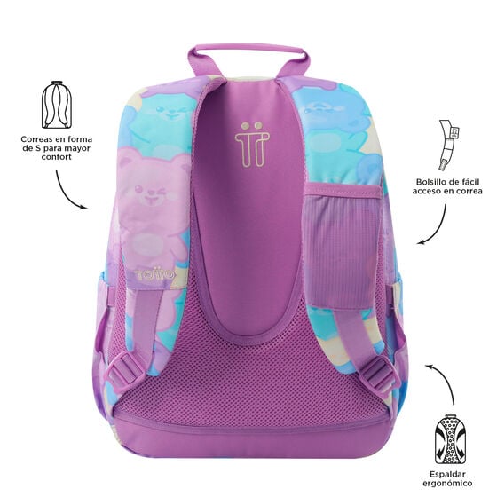 Totto Mochila Gommas -Teddy