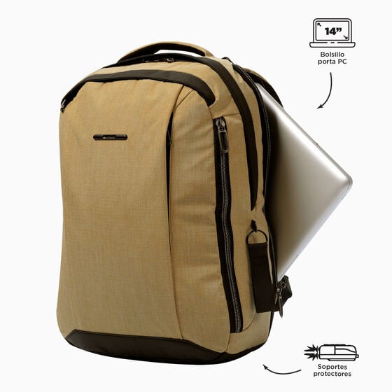 Totto Mochila Hexa XL - Antelope