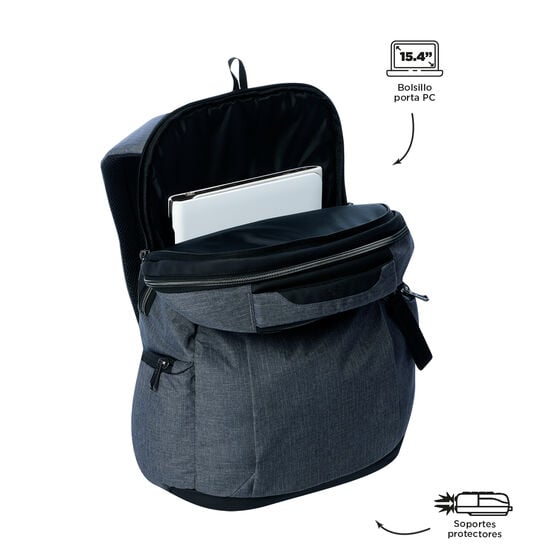 Totto Mochila Hexa XL - Asphalt