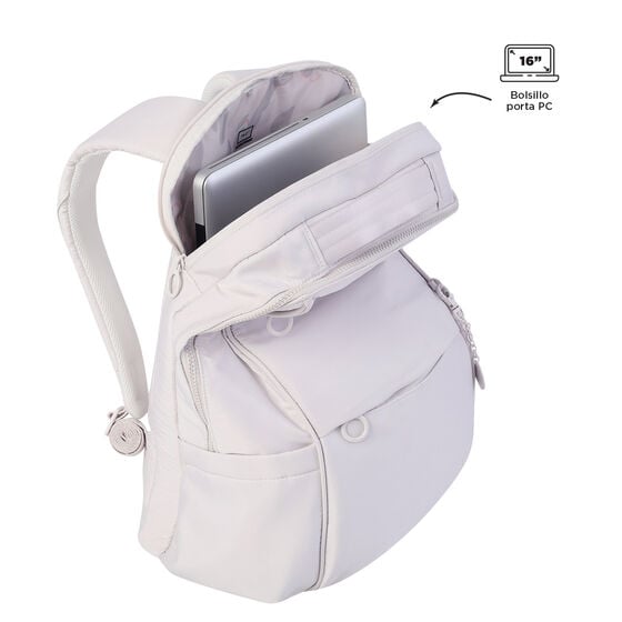 Totto Mochila Laila - White Sand