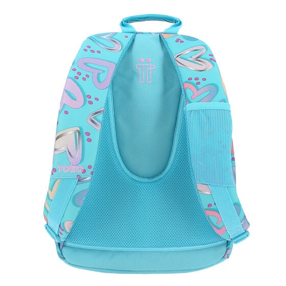 Totto Mochila Lápiz - Corazones Pintados