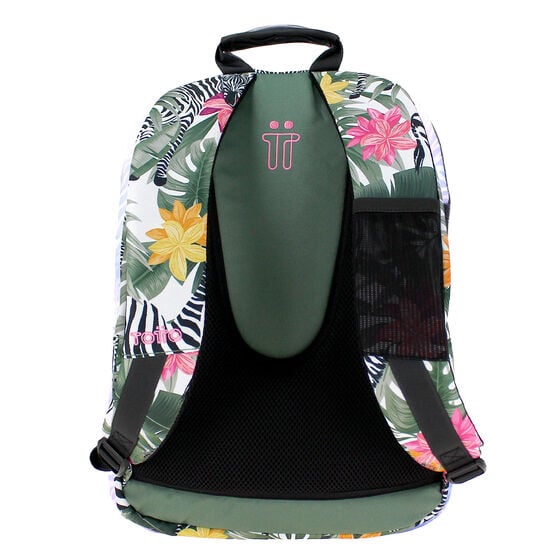 Totto Mochila Lápiz - Tropical Cebras