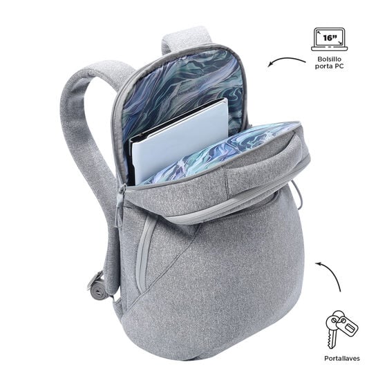 Totto Mochila Megumi M - Gris