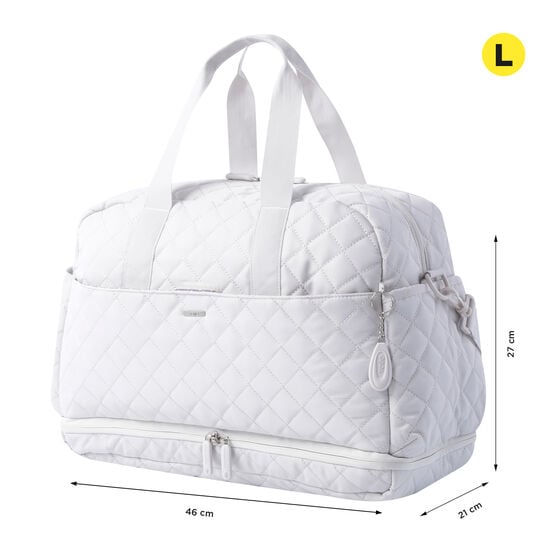 Totto Mochila Pañalera Babybao 2.0 - White Sand