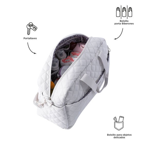 Totto Mochila Pañalera Babybao 2.0 - White Sand