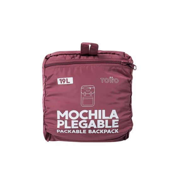 Totto Mochila Plegable Collapse - Deco Rose