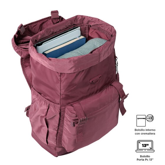 Totto Mochila Plegable Collapse - Deco Rose