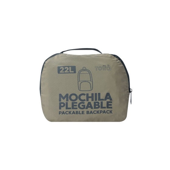 Totto Mochila Plegable Syncro - Desert Taupe