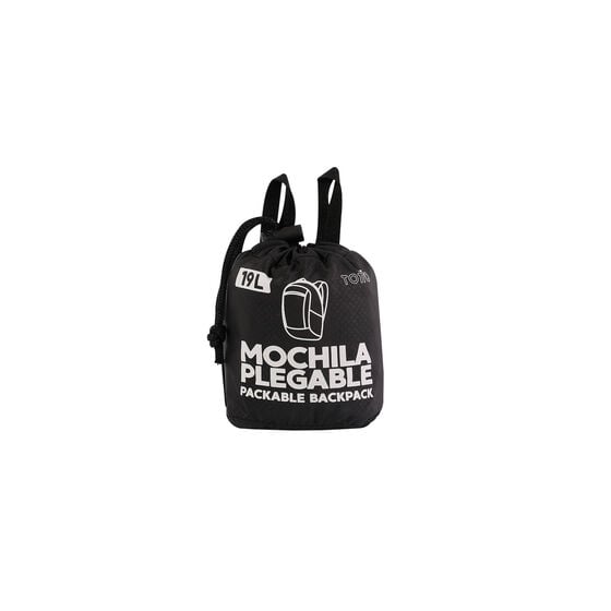 Totto Mochila Plegable Troker - Negro