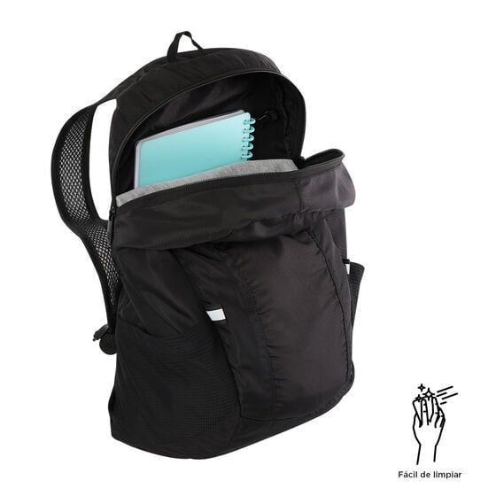 Totto Mochila Plegable Troker - Negro