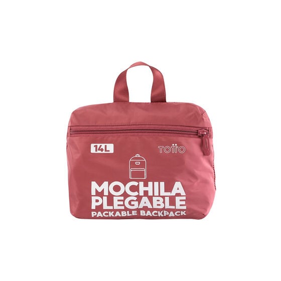 Totto Mochila Plegable Xingu - Deco Rose