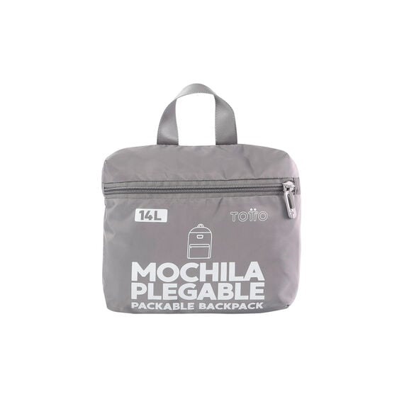 Totto Mochila Plegable Xingu -Titanium