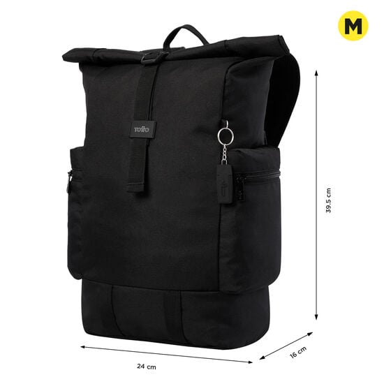 Totto Mochila Ray - Amberglow Black