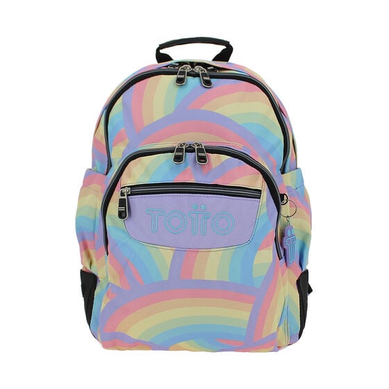 totto Mochila Rayol - Arcoíris