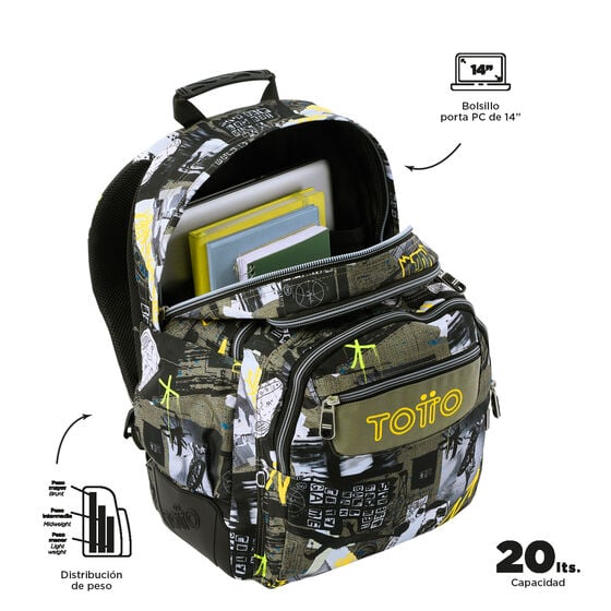 Totto Mochila Rayol - Baski