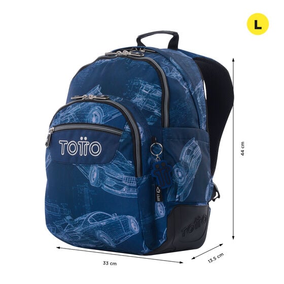 Totto Mochila Rayol - Blueprint