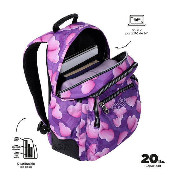 Totto Mochila Rayol - Chubby