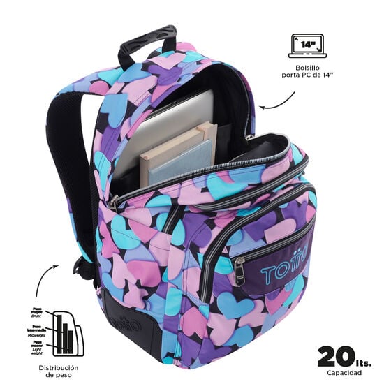 Totto Mochila Rayol - Dear Blue