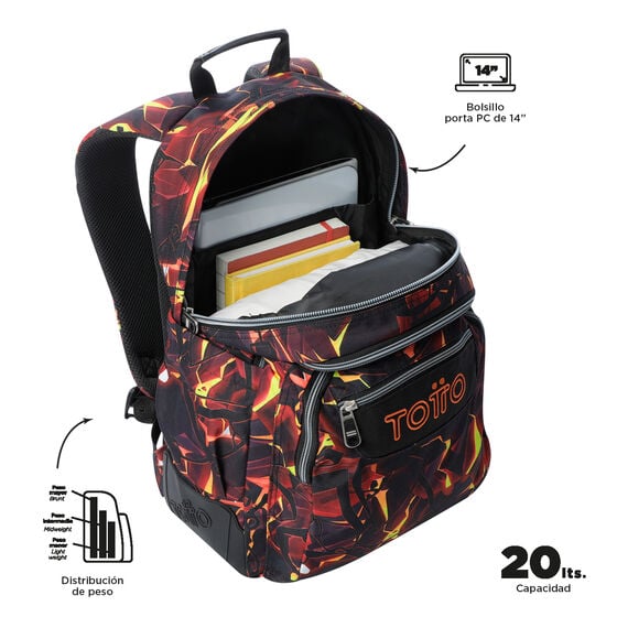 Totto Mochila Rayol - Flash