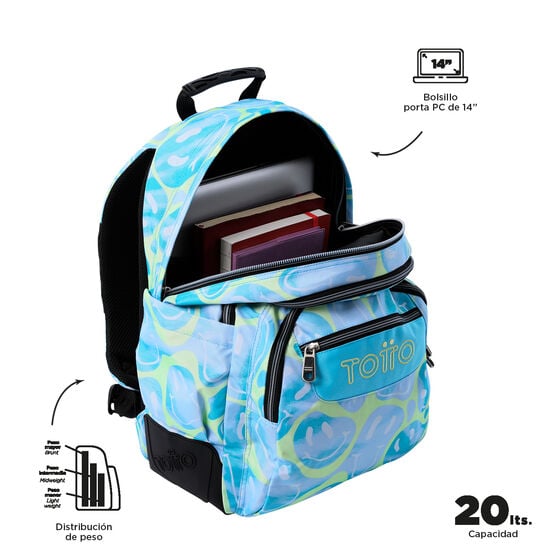 Totto Mochila Rayol - Happy Flow