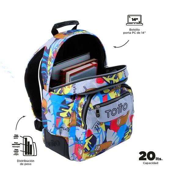 Totto Mochila Rayol - Lazel