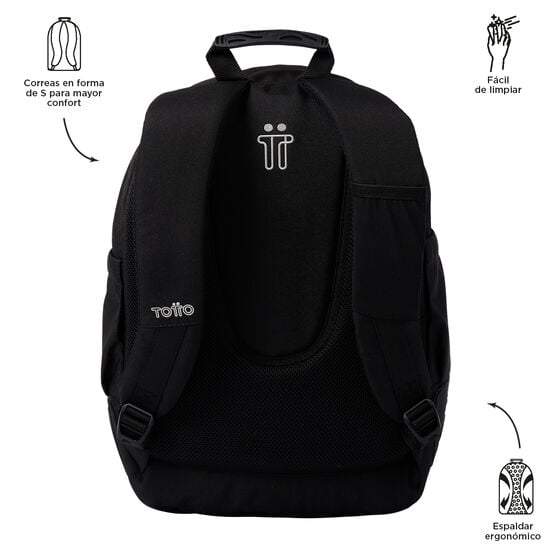 Totto Mochila Rayol - Negro