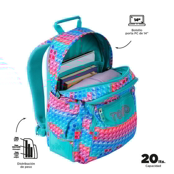 Totto Mochila Rayol - Pupit