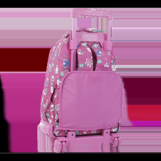 Totto Mochila Renglones - Fiesta Gatitos