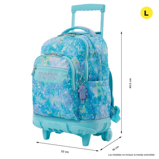 Totto Mochila Renglones - Glitter