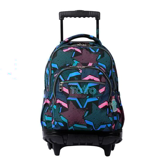 totto Mochila Renglones - Lety Black