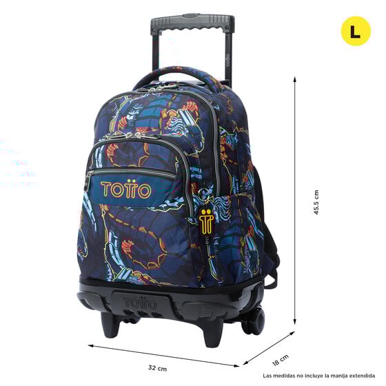 Totto Mochila Renglones - Zord
