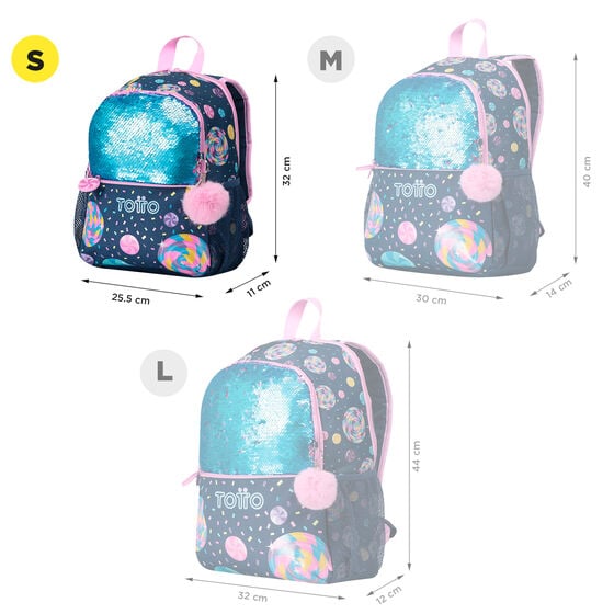 Totto Mochila Sweet Candy S