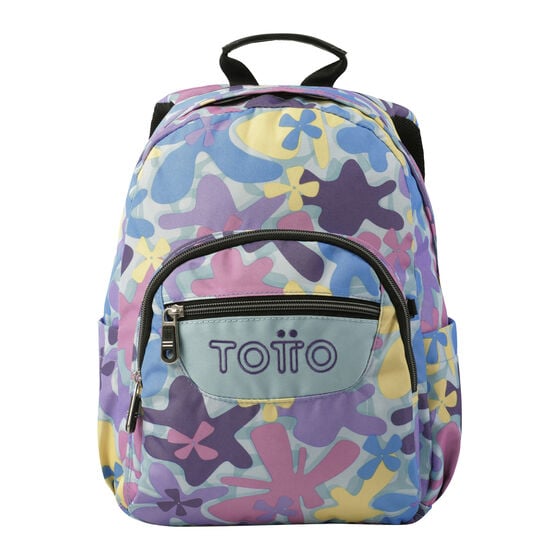 totto Mochila Tempera - Flores hawaianas