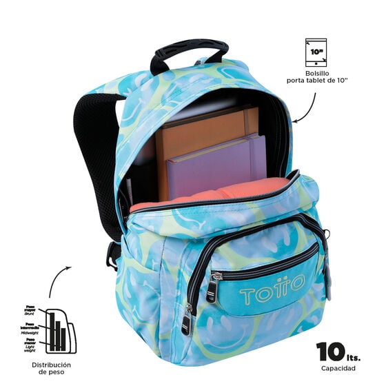 Totto Mochila Tempera - Happy Flow