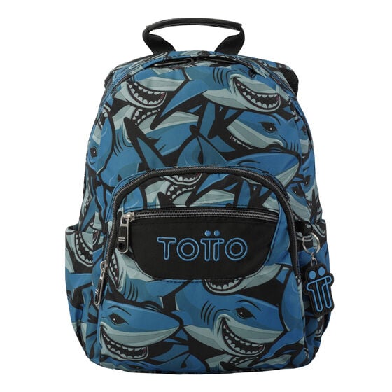 totto Mochila Tempera - Tiburones