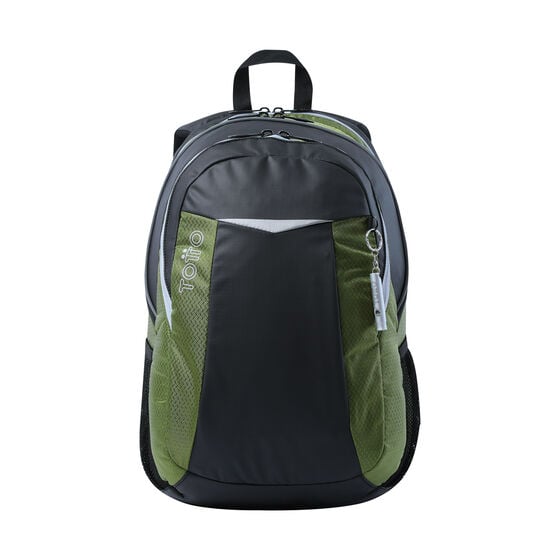 totto Mochila Titanio 2.0 - Negro y verde