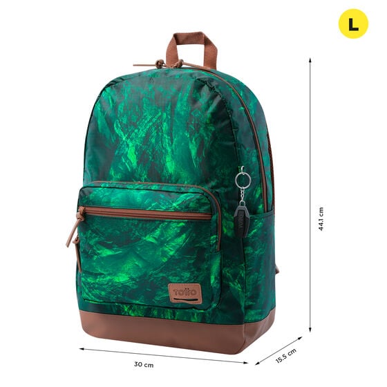 Totto Mochila Tocax - Green Rock