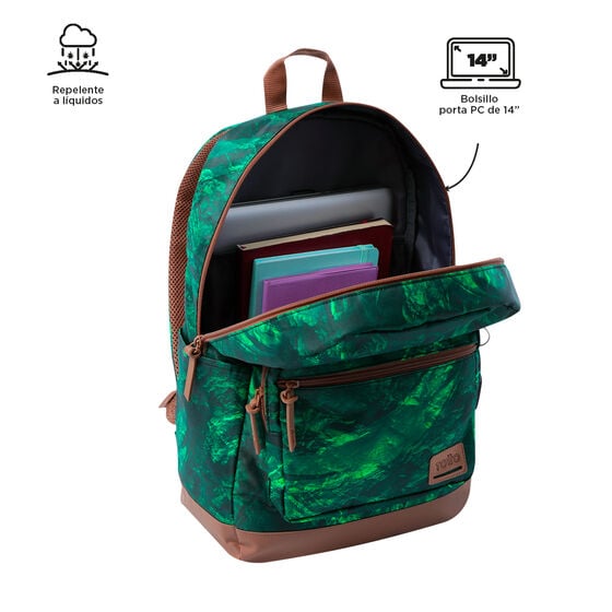 Totto Mochila Tocax - Green Rock