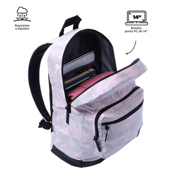 Totto Mochila Tocax - Iridiscente White