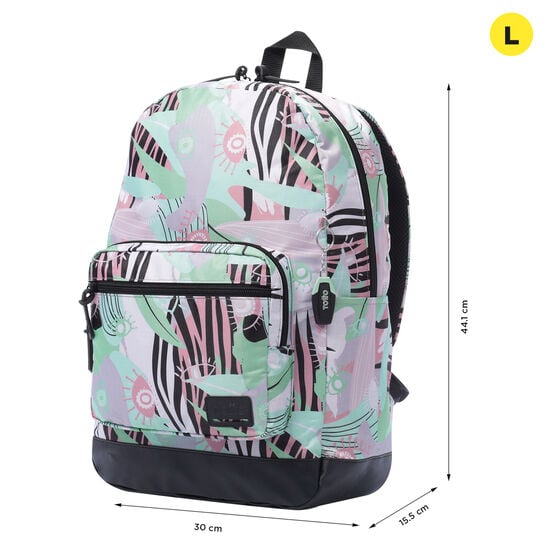 Totto Mochila Tocax - Open Eyes Green