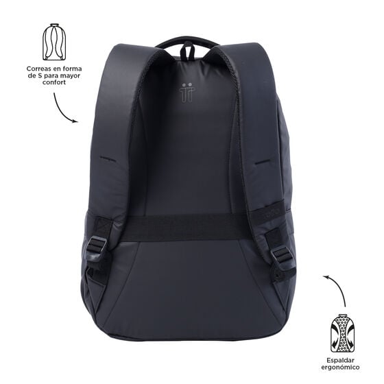 Totto Mochila Wivetto - Negro
