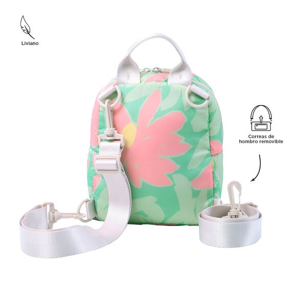 Totto Mochila Yuen 2.0 - Dayzies Print