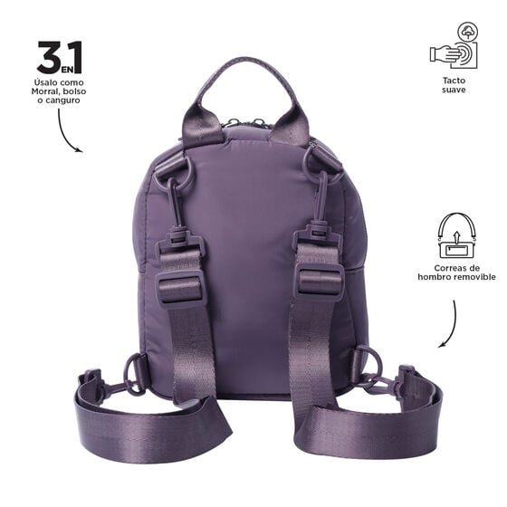 Totto Mochila Yuen 2.0 - Montana Grape